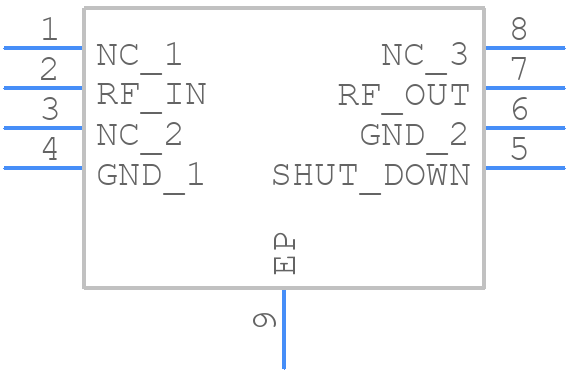 QPA9127TR7 - Qorvo - PCB symbol