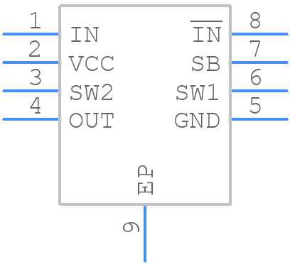 MC12093MNR4G - onsemi - PCB symbol