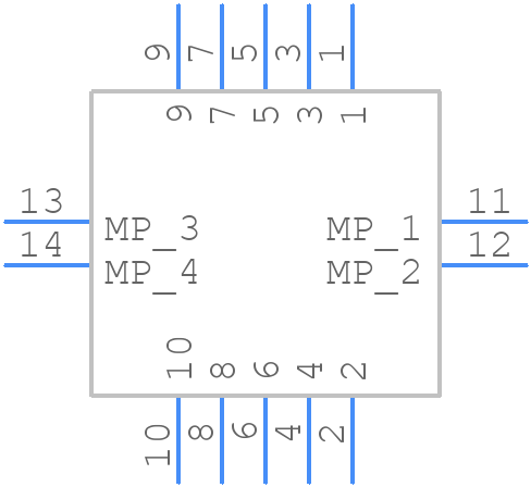 FH12-10S-0.5SVA(54) - Hirose - PCB symbol