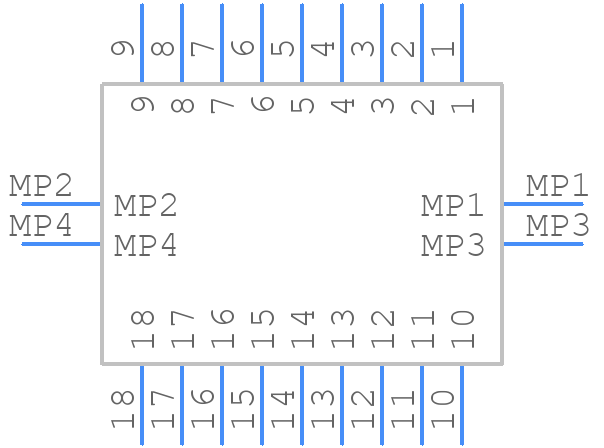 FH12-18S-0.5SVA(54) - Hirose - PCB symbol