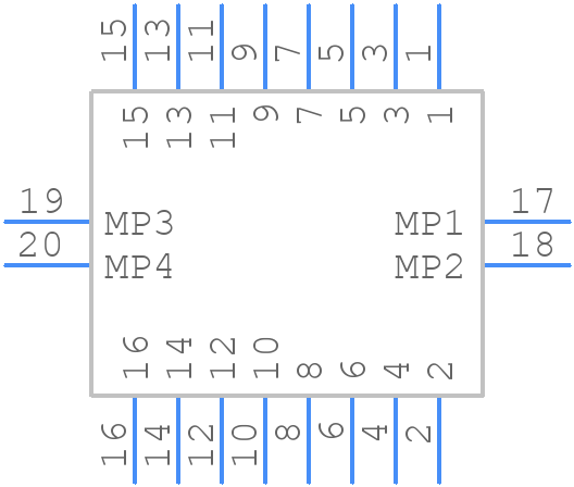 FH12-16S-1SV(55) - Hirose - PCB symbol