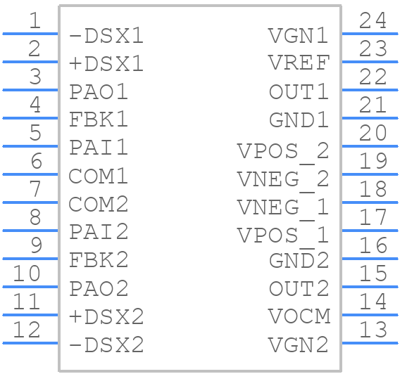 AD604ARSZ-R7 - Analog Devices - PCB symbol