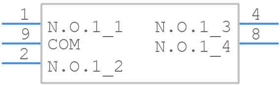 A6A-16CS - OMRON Electronics - PCB symbol