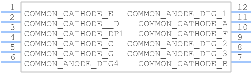 LDQ-M284RI - Lumex - PCB symbol