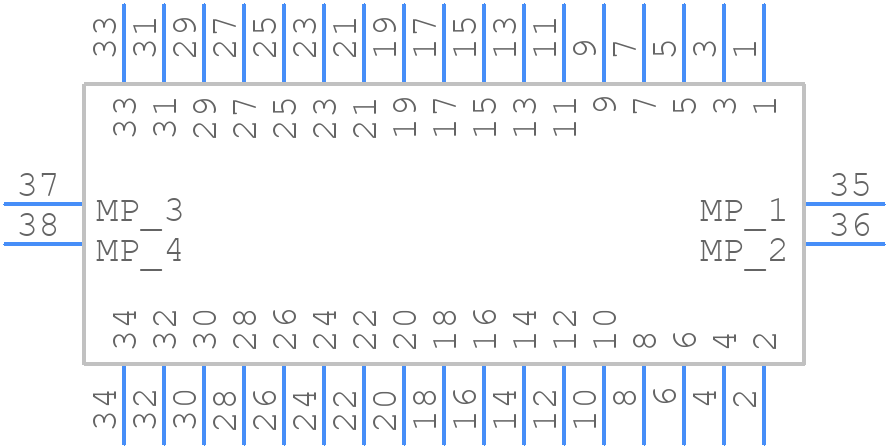 FH12-34S-0.5SVA(54) - Hirose - PCB symbol