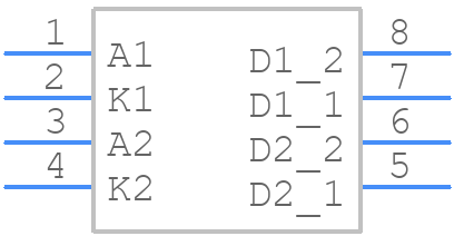 ASSR-1420-502E - Avago Technologies - PCB symbol