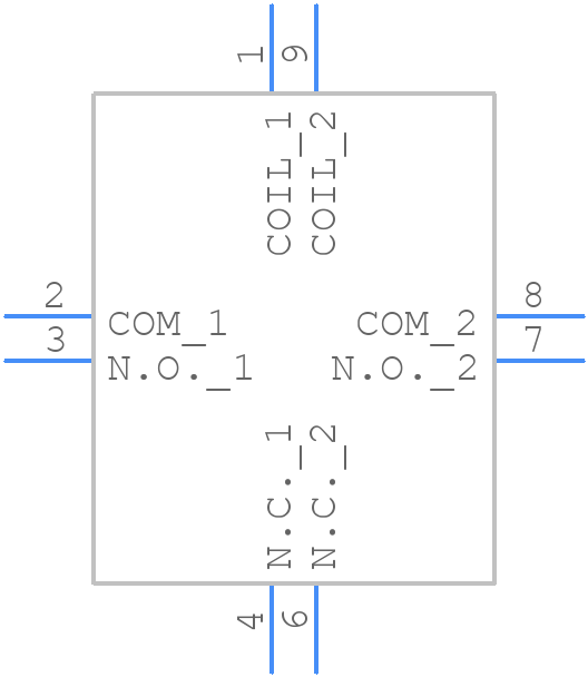 712-26 - Teledyne Technologies - PCB symbol