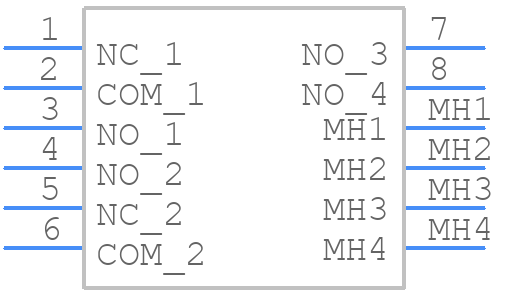 EG2319 - E-Switch - PCB symbol