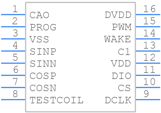 AS5130-ASSP - ams OSRAM - PCB symbol