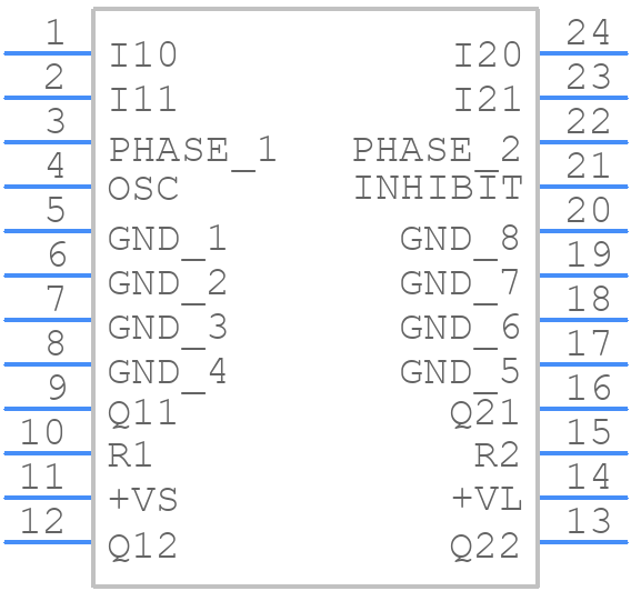TCA3727 - Infineon - PCB symbol