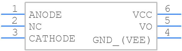 IS314P - Isocom - PCB symbol