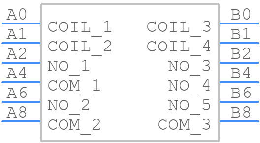 T92S7D12-24 - TE Connectivity - PCB symbol