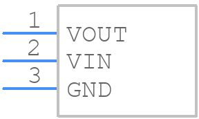 NJU7223F50 - New Japan Radio - PCB symbol