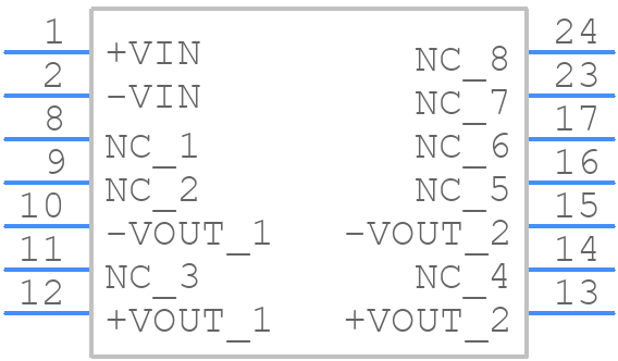RV-0509S - RECOM Power - PCB symbol