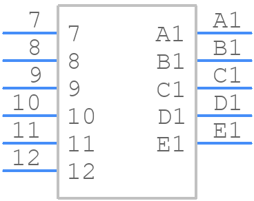 EC11J0924411 - ALPS Electric - PCB symbol