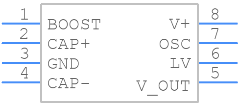 LTC1046CN8 - Analog Devices - PCB symbol