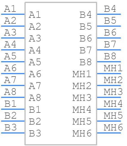 E5908-4V0S54-L - Pulse Electronics - PCB symbol