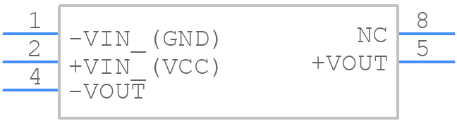 TES 1-0519 - Traco Power - PCB symbol