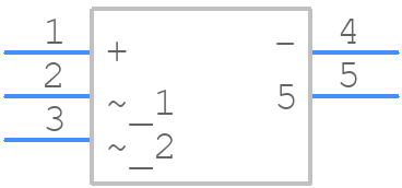 GBPC2502W - onsemi - PCB symbol