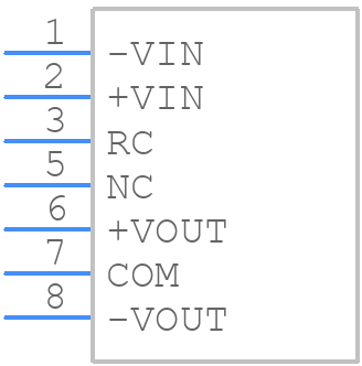 MGW60515 - Cosel - PCB symbol