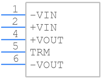 MGS102412 - Cosel - PCB symbol