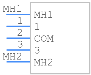 EG1206A - E-Switch - PCB symbol