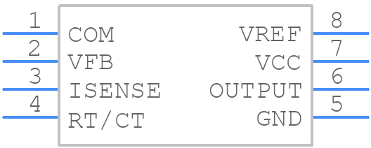 SG1842 - Microsemi Corporation - PCB symbol