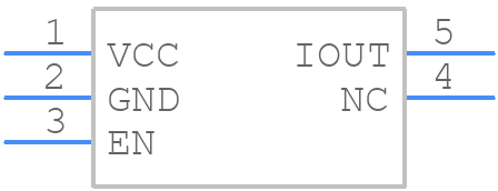 BH1682FVC-TR - ROHM Semiconductor - PCB symbol