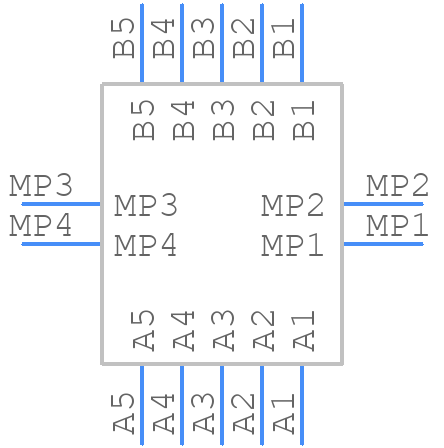474009 - TE Connectivity - PCB symbol