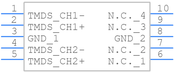 IP4283CZ10-TBR - Nexperia - PCB symbol