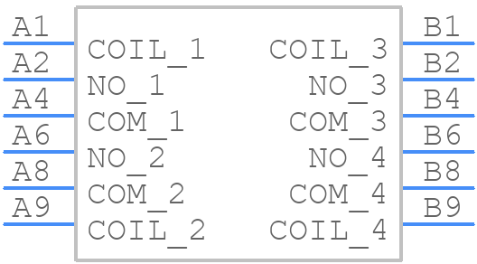 T92P7D12-24 - TE Connectivity - PCB symbol
