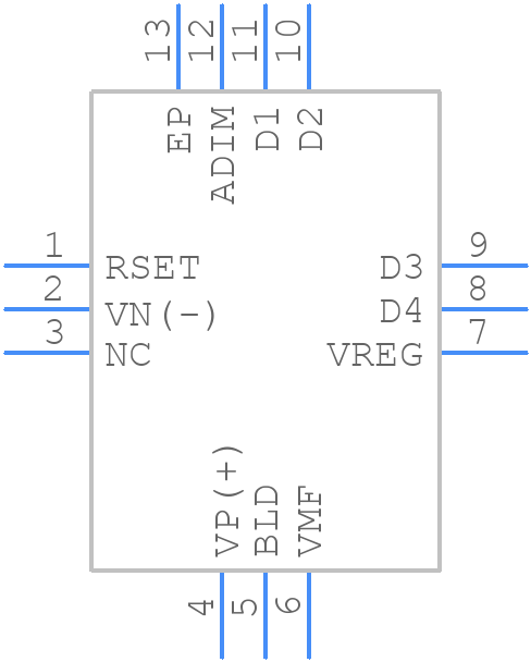 DT3007C - SEOUL SEMICONDUCTOR - PCB symbol