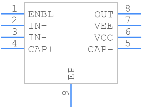 LT5537EDDB#TRMPBF - Analog Devices - PCB symbol