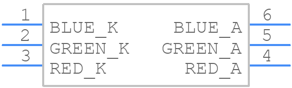 CLV6A-FKB-CM1Q1H1BB7R3R3 - CREE LED - PCB symbol