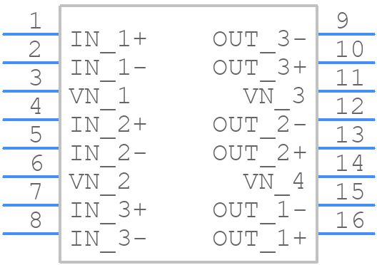 EMI8133MUTAG - onsemi - PCB symbol