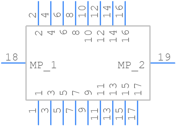 FH26W-17S-0.3SHW(97) - Hirose - PCB symbol