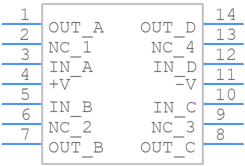 BUF04701AIPWRG4 - Texas Instruments - PCB symbol