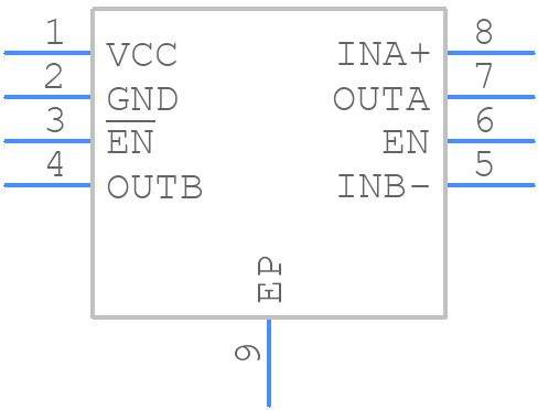 MAX16010TAA+T - Analog Devices - PCB symbol