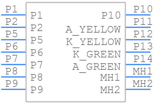 JXD1-0009NL - Yageo Group - PCB symbol