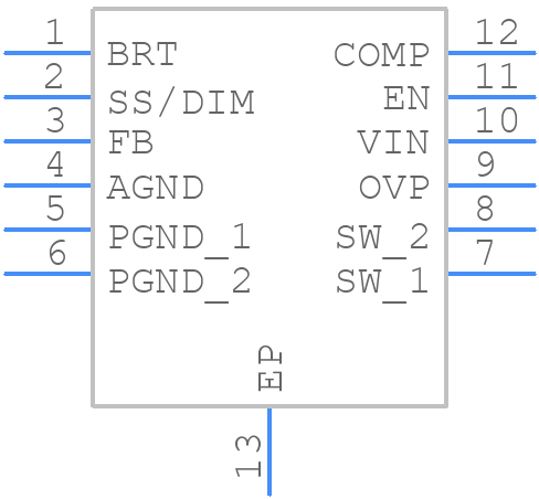 MIC2298-15YML-TR - Microchip - PCB symbol