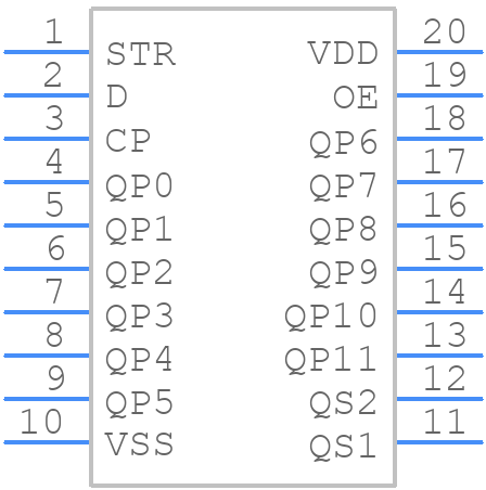 HEF4894BTT-Q100,11 - Nexperia - PCB symbol