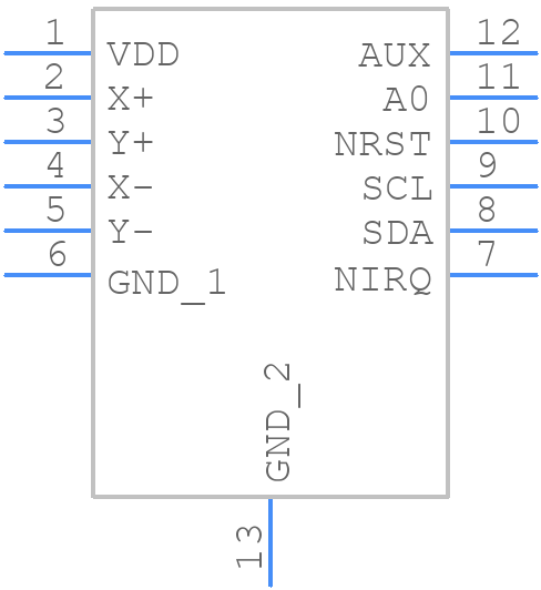 SX8651IWLTRT - SEMTECH - PCB symbol
