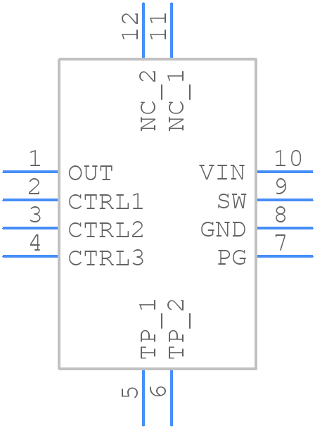 MP28200GG-P - Monolithic Power Systems (MPS) - PCB symbol