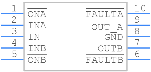 MAX1812EUB+T - Analog Devices - PCB symbol