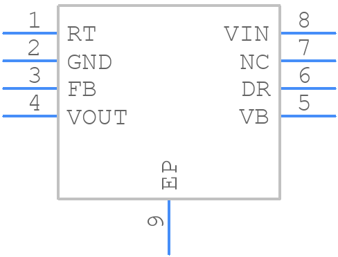 MP103GN-Z - Monolithic Power Systems (MPS) - PCB symbol