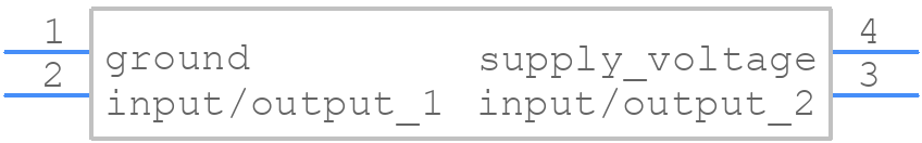 PRTR5V0U2AX,215 - Nexperia - PCB symbol