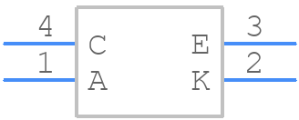 TLP293(GB,E - Toshiba - PCB symbol