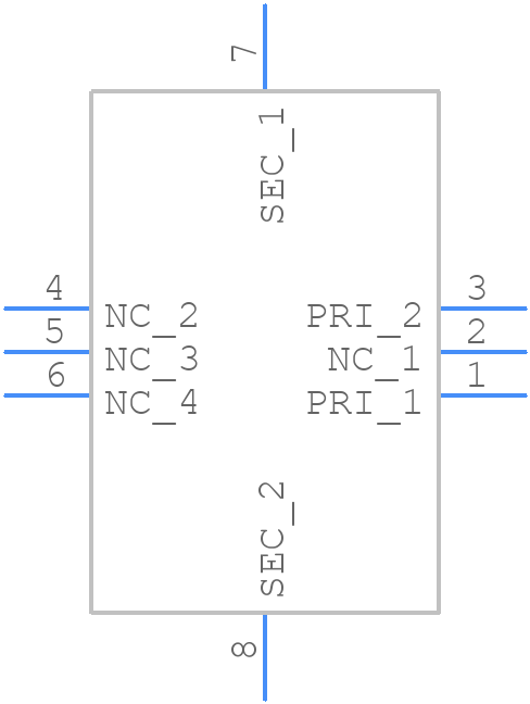 PA1005.040QNLT - Pulse Electronics - PCB symbol