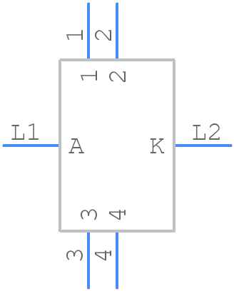 TL3210AF160RQ - E-Switch - PCB symbol
