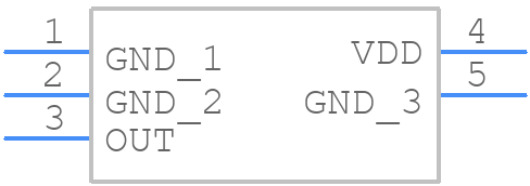LMT84DCKR - Texas Instruments - PCB symbol